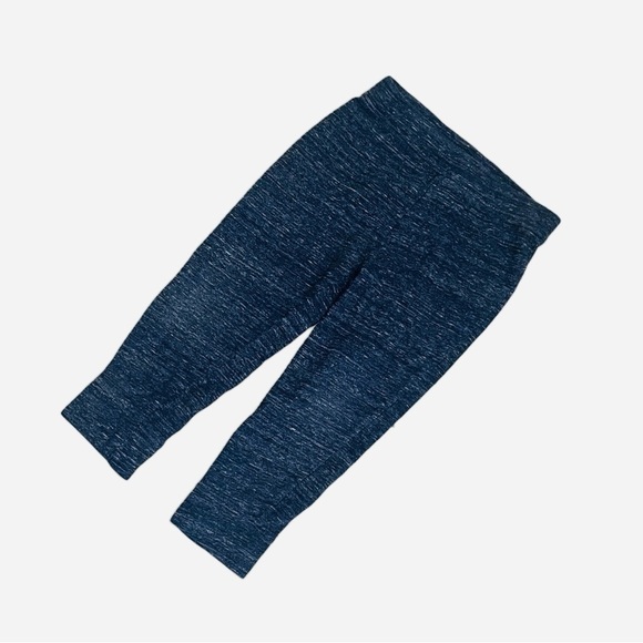 Old Navy casual play pull-on drawstring pants cotton blend marble blue Boy 2T - Picture 4 of 8
